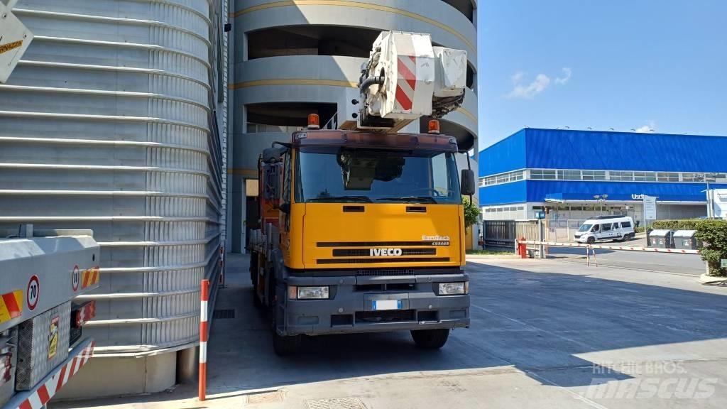 Pagliero J340TA Ant vilkikų montuojamos kėlimo platformos