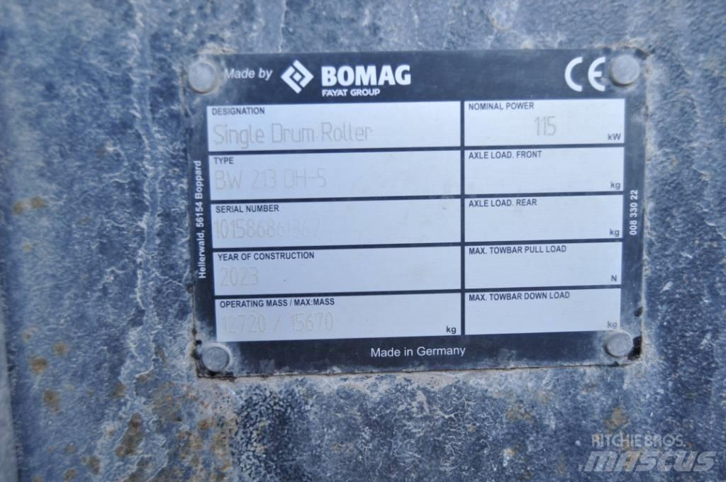 Bomag BW 213 D H-5 Vieno būgno volai