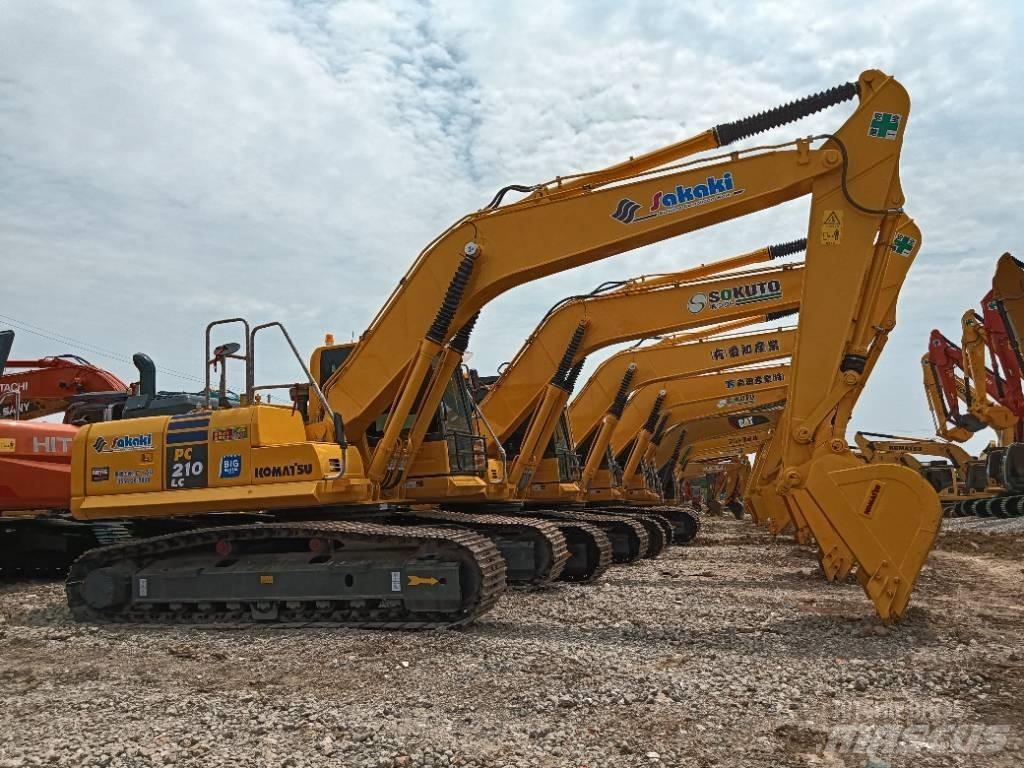 Komatsu PC 210LC Vikšriniai ekskavatoriai