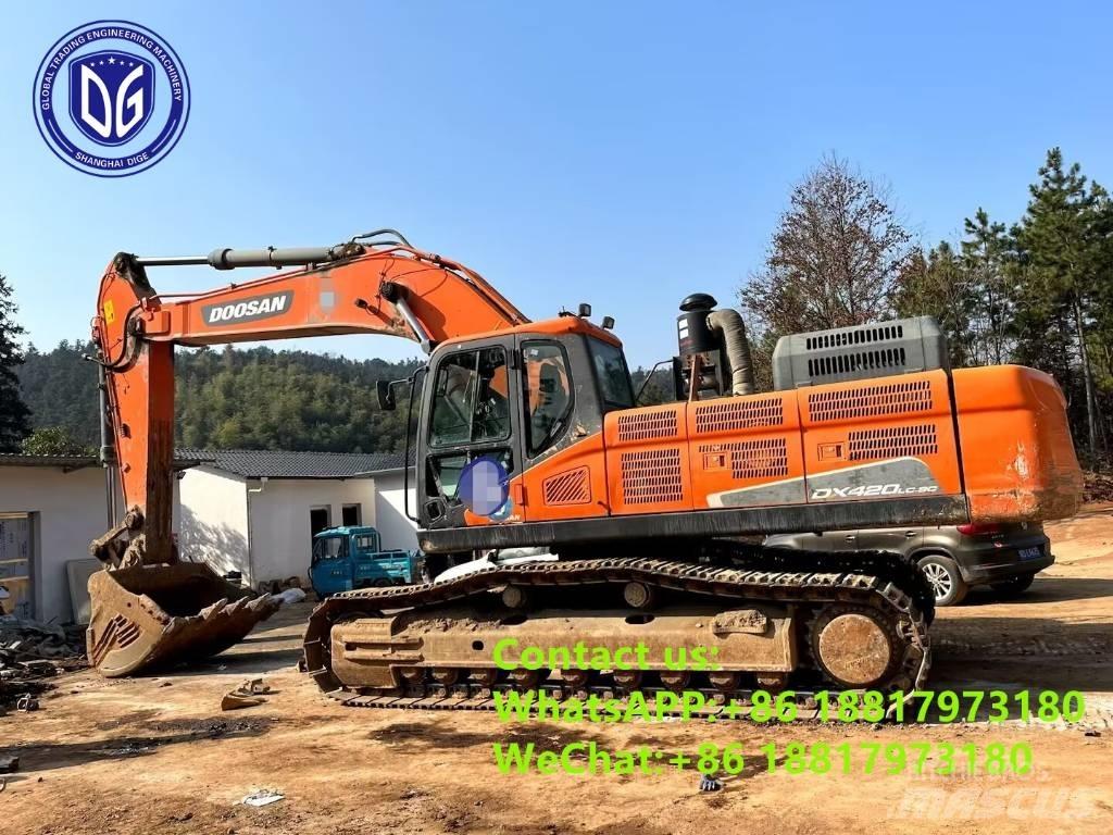 Doosan DX 420 LC Vikšriniai ekskavatoriai