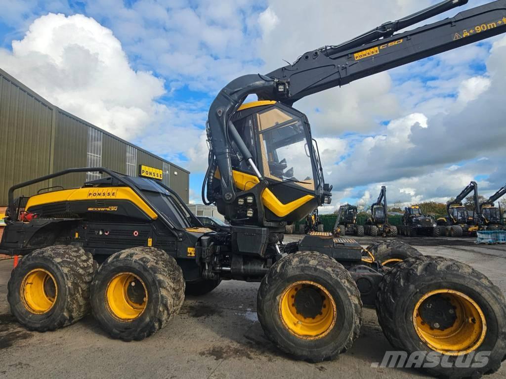 Ponsse Scorpion King Miško technika (Harvesteriai)