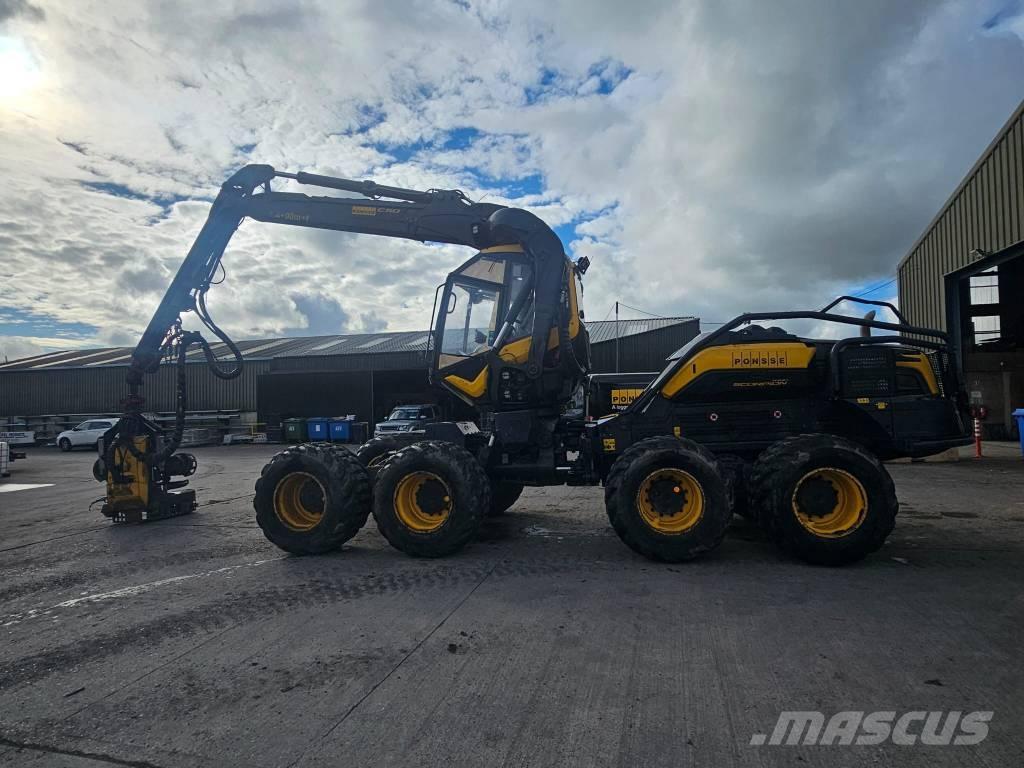 Ponsse Scorpion King Miško technika (Harvesteriai)