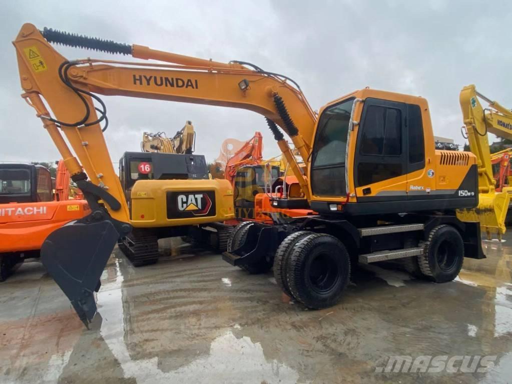 Hyundai 150W -9 Ratiniai ekskavatoriai