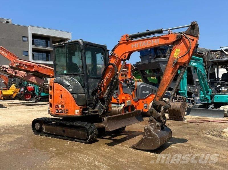 Hitachi ZX 33 U-5 Mini ekskavatoriai < 7 t