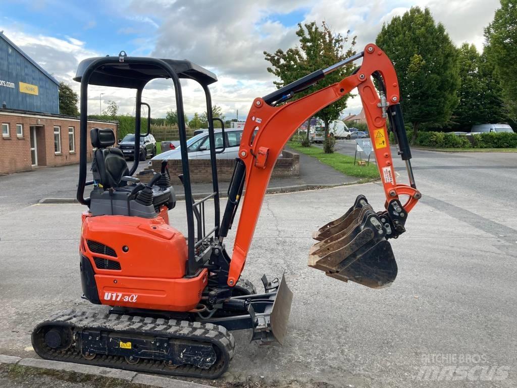 Kubota U 17-3 Mini ekskavatoriai < 7 t