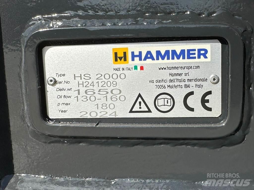 Hammer HS2000 Hidrauliniai kūjai / Trupintuvai