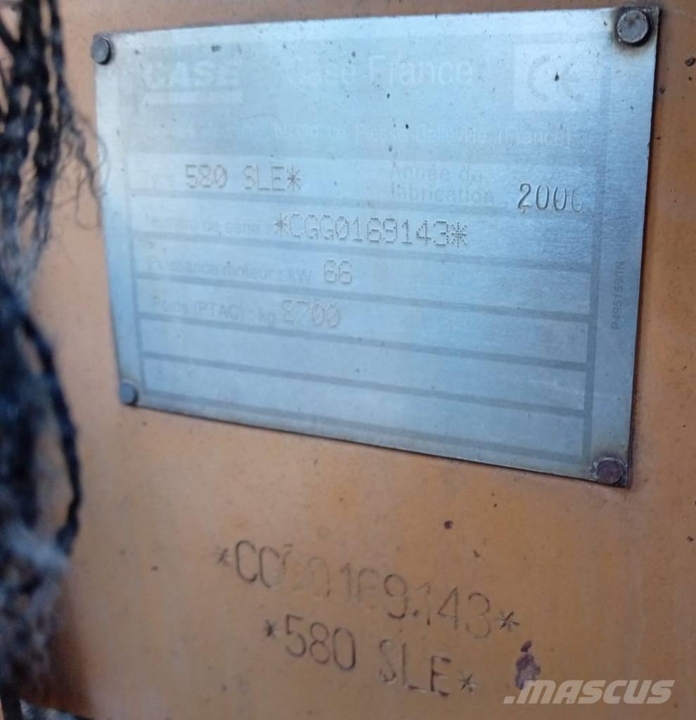 CASE 580 SLE Ekskavatoriniai krautuvai