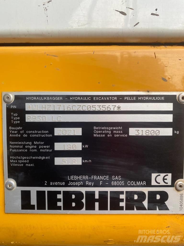 Liebherr R 930 LC Vikšriniai ekskavatoriai
