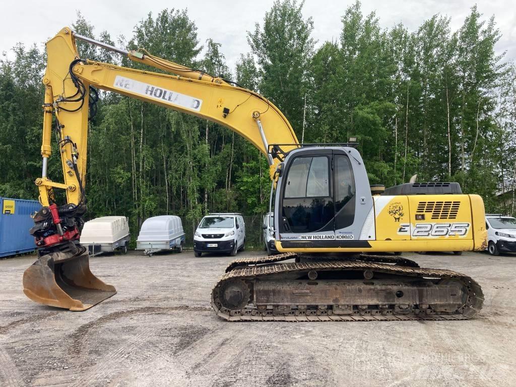 New Holland E 265 LC Vikšriniai ekskavatoriai