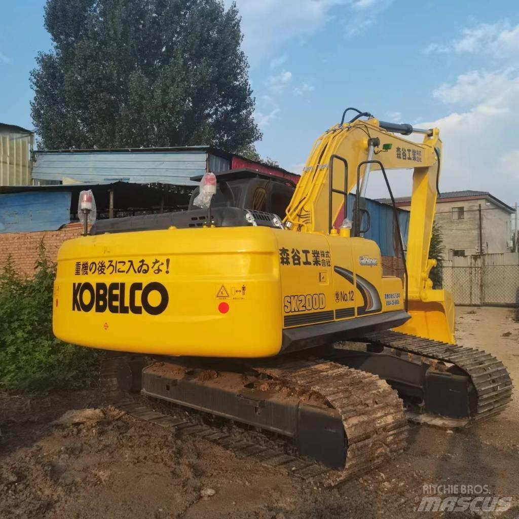 Kobelco SK 200 D Vikšriniai ekskavatoriai