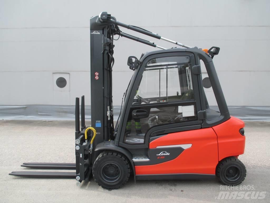 Linde E35L Elektriniai šakiniai krautuvai