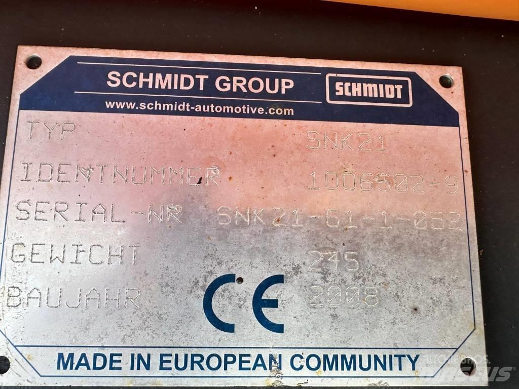 Schmidt SNK21 Sniego peiliai ir valytuvai