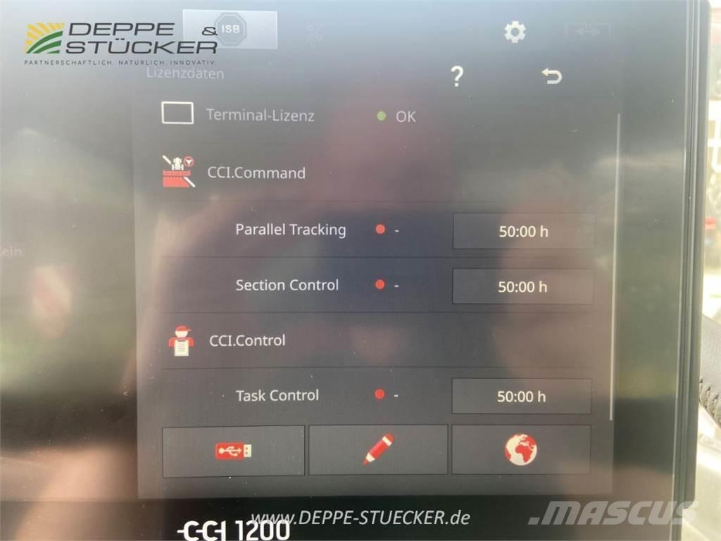 Müller CCI 1200 Žemės ūkis - Kita