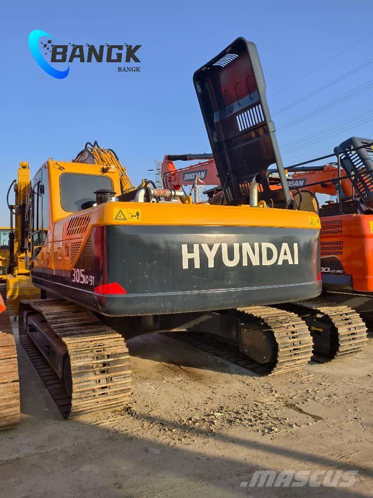 Hyundai 305LC-9T Vikšriniai ekskavatoriai