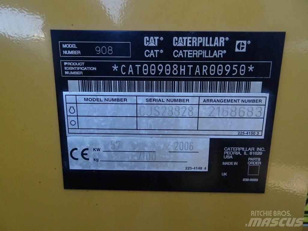 CAT 908 Naudoti ratiniai krautuvai
