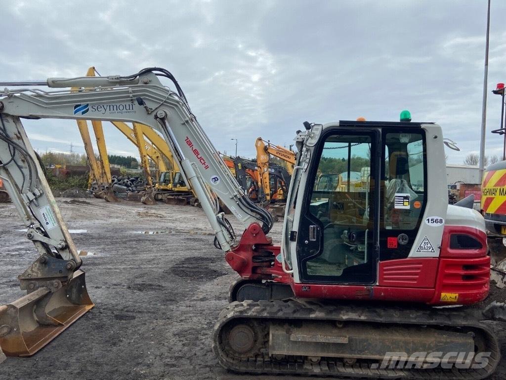 Takeuchi TB 290 Vidutinės galios ekskavatoriai 7-12 t