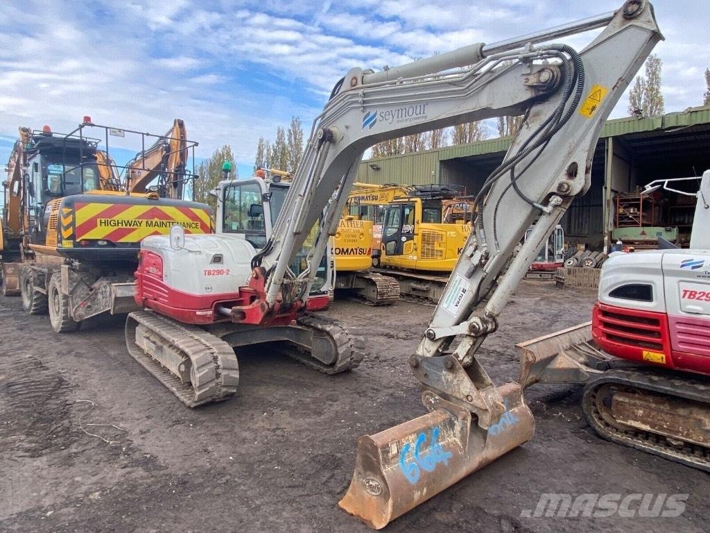 Takeuchi TB 290 Vidutinės galios ekskavatoriai 7-12 t