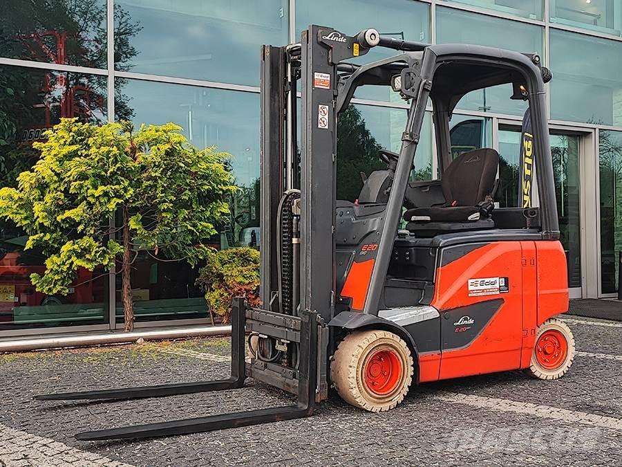 Linde E20 PH-02 Elektriniai šakiniai krautuvai
