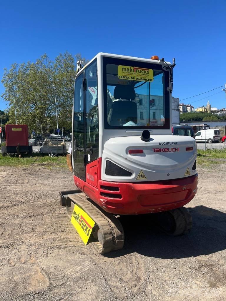 Takeuchi TB230 Mini ekskavatoriai < 7 t