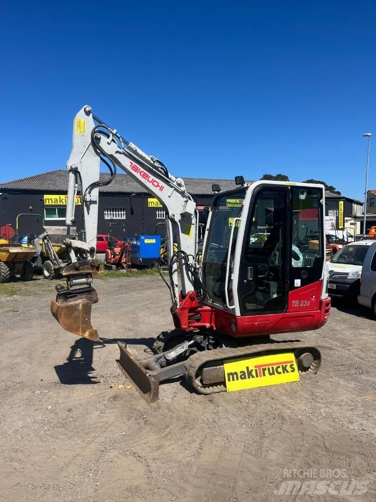 Takeuchi TB230 Mini ekskavatoriai < 7 t