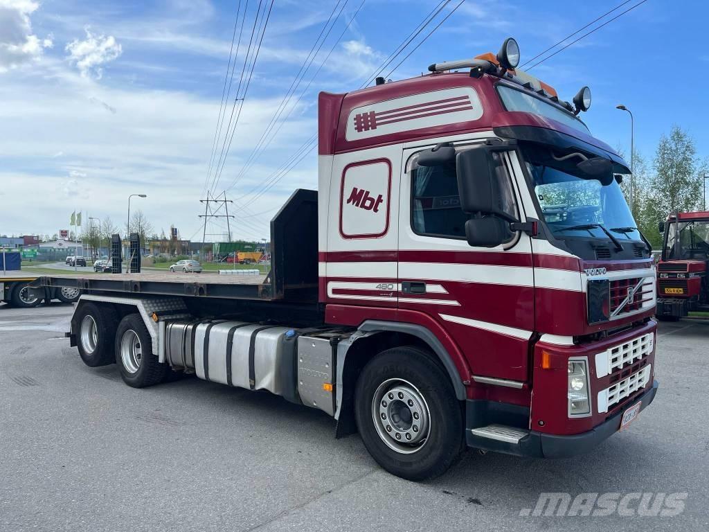 Volvo FM 480 6x2 Sunkvežimiai su keliamuoju kabliu