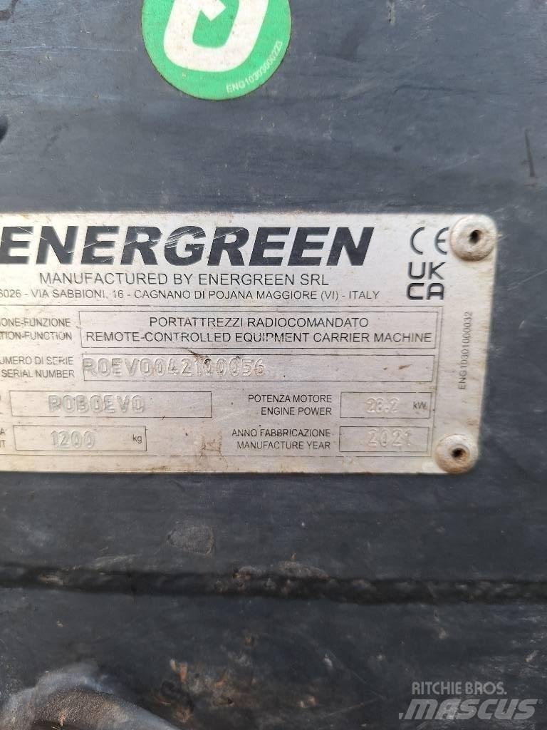 Energreen ROBOEVO Vėjapjovės robotai