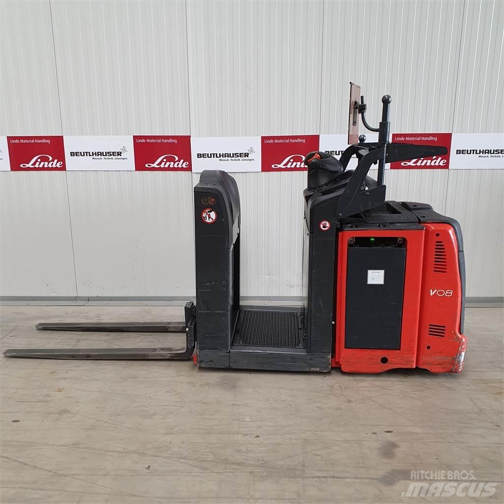 Linde V08-02 Vidutinių aukščių užsakytų prekių krautuvai