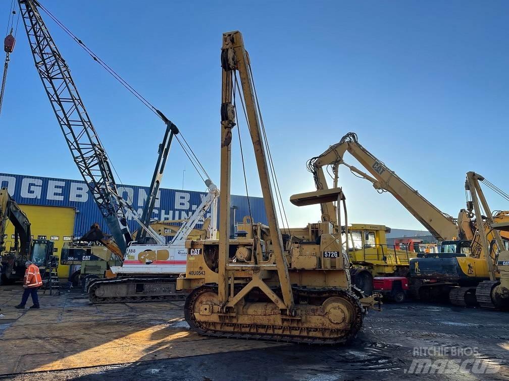 CAT 572 G vamzdžių klotuvų buldozeriai