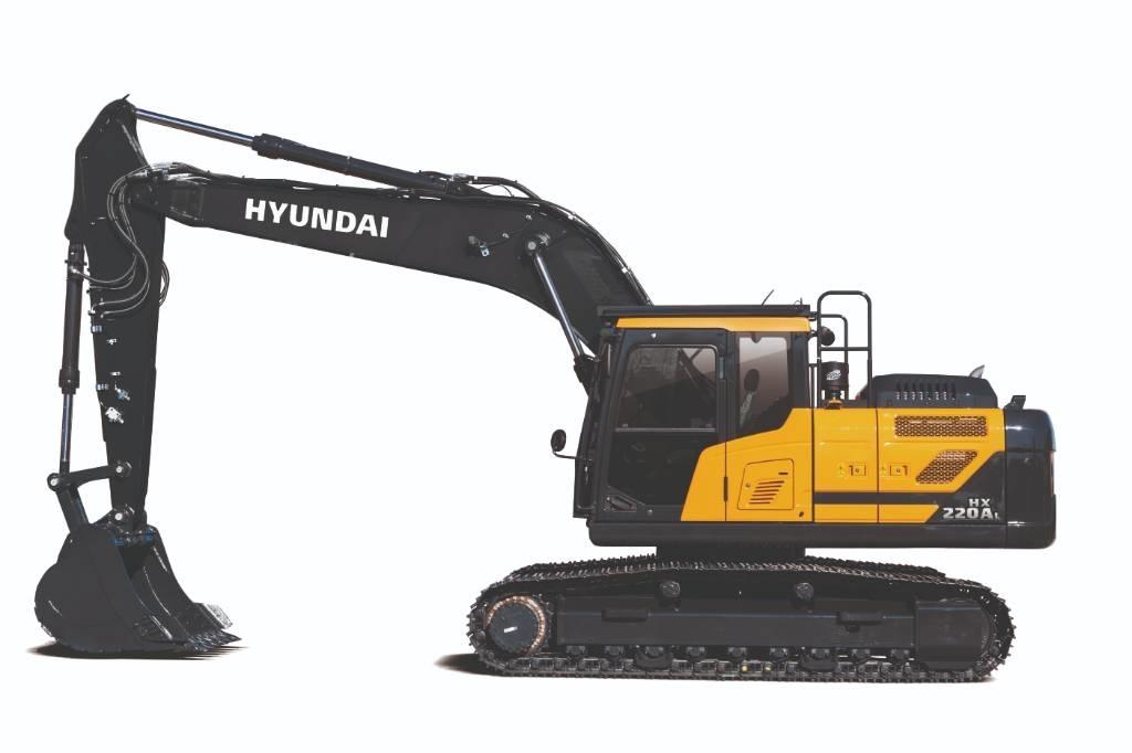 Hyundai HX 220 AL Vikšriniai ekskavatoriai