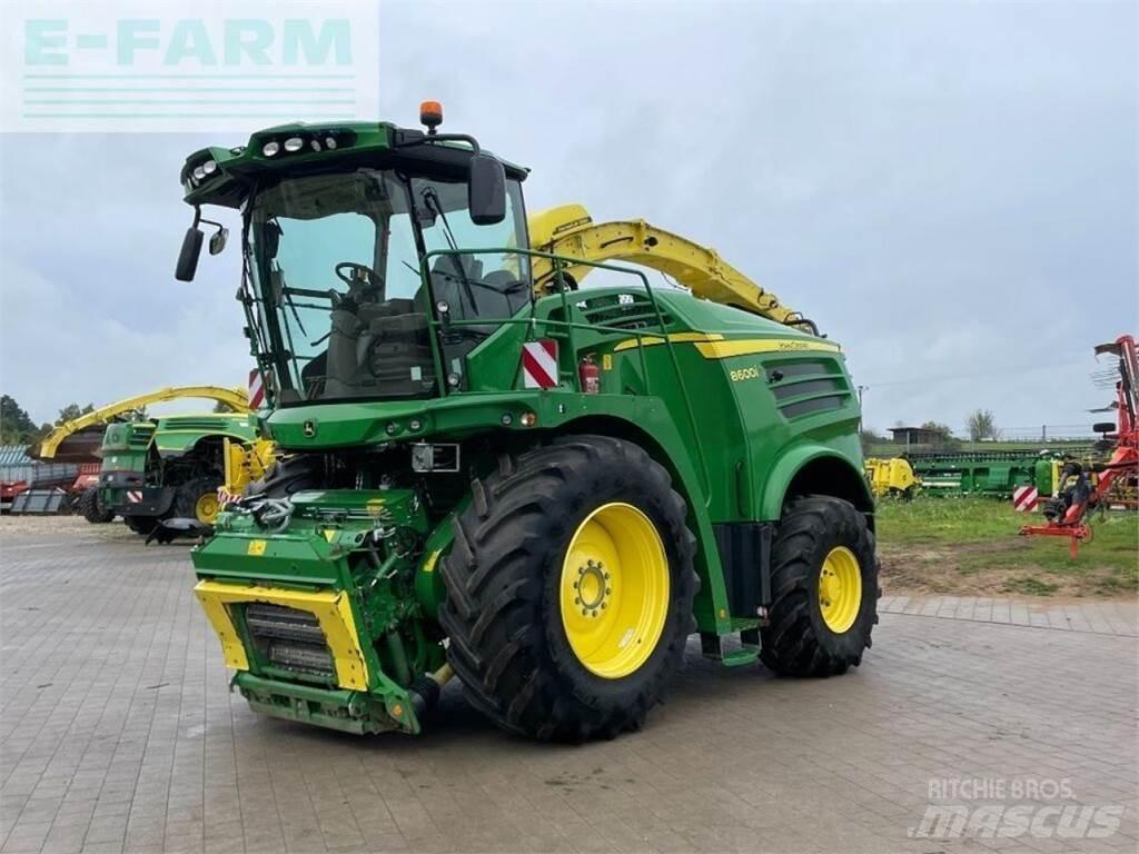 John Deere 8600 Pašarų ruošimo technika
