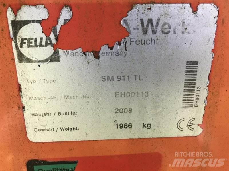 Fella SM 911 TL Formuojančios žoliapjovės