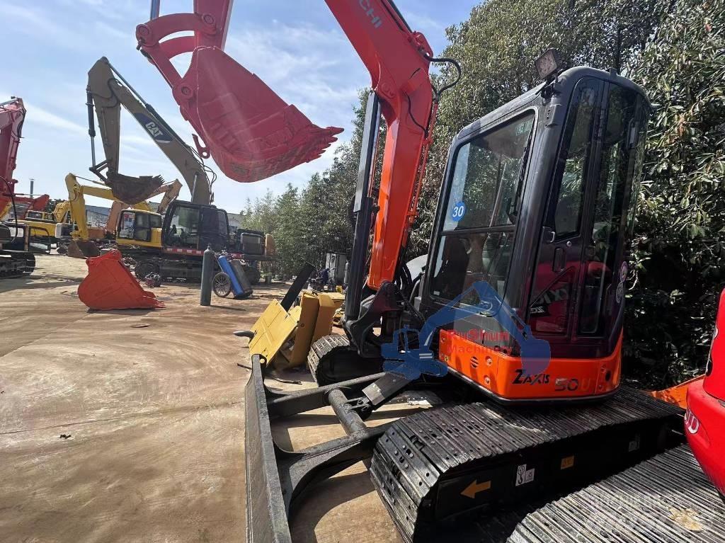 Hitachi ZX50 Mini ekskavatoriai < 7 t