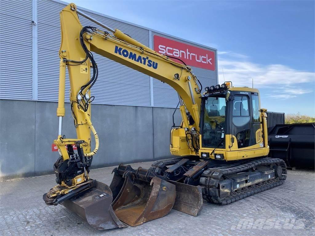 Komatsu PC138US-11 Vikšriniai ekskavatoriai