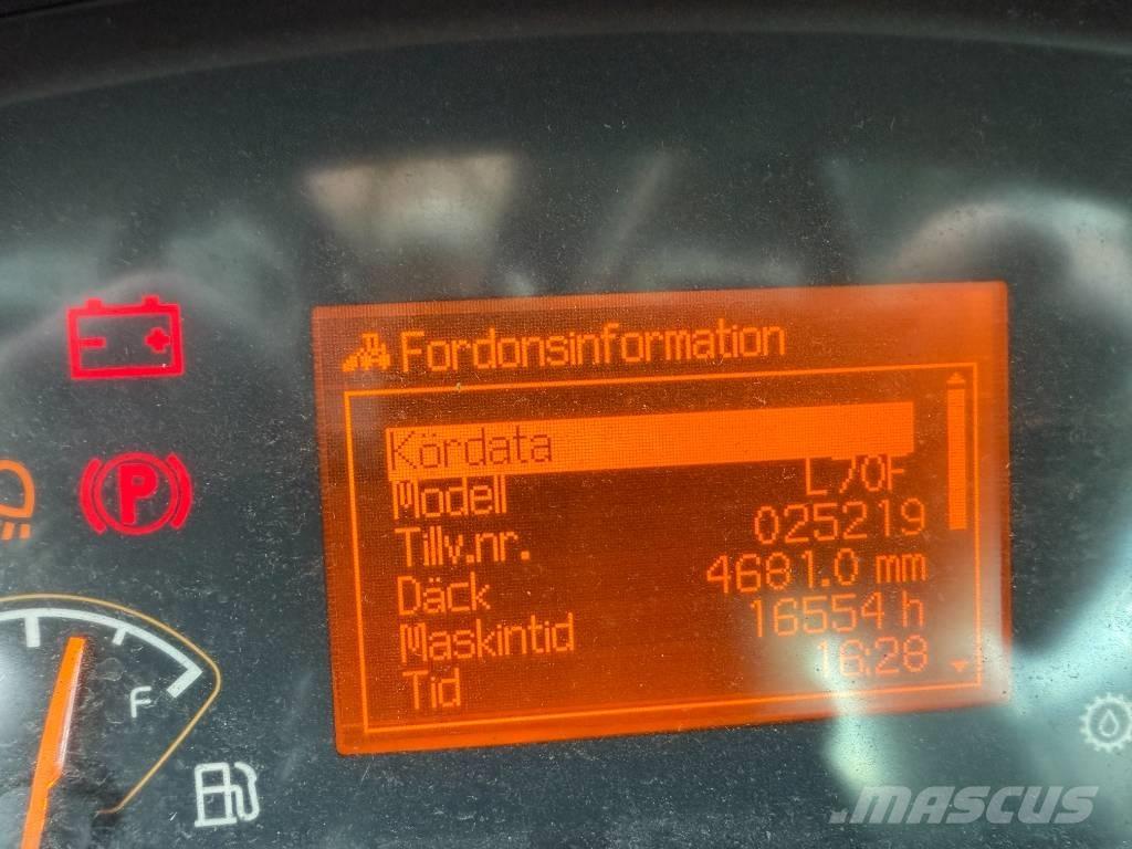 Volvo L70F Naudoti ratiniai krautuvai