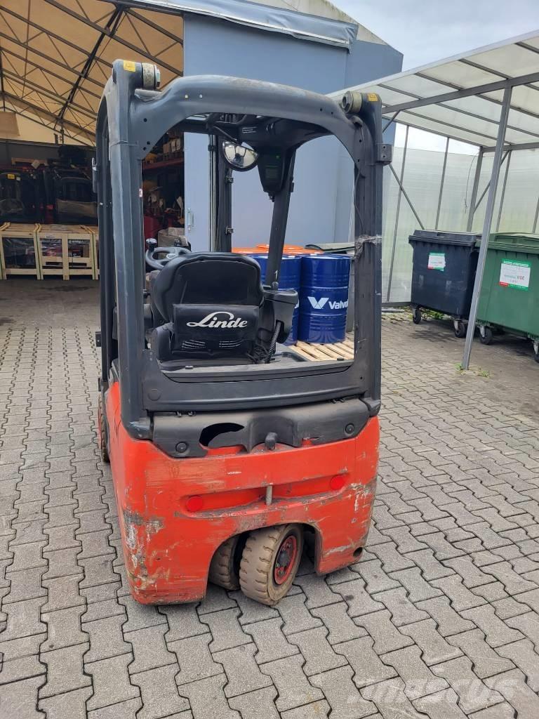 Linde E16 Elektriniai šakiniai krautuvai