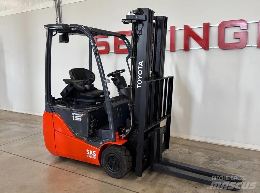 Toyota 10830 - 8FBE15T Elektriniai šakiniai krautuvai