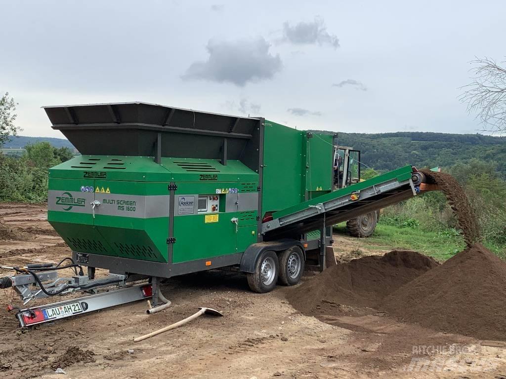 Zemmler MS 1600 Mobilūs sietai