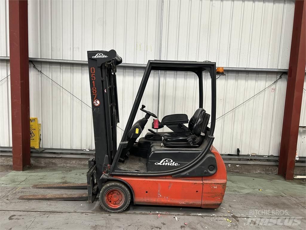 Linde E16C-02 Elektriniai šakiniai krautuvai