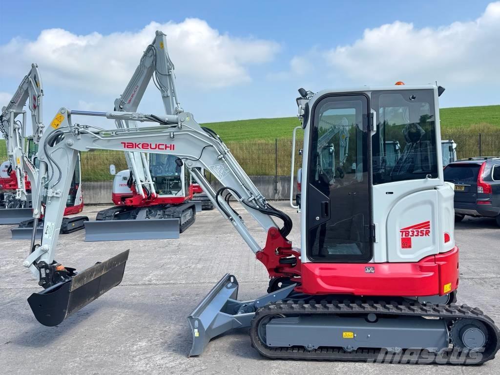Takeuchi TB 335 R Mini ekskavatoriai < 7 t