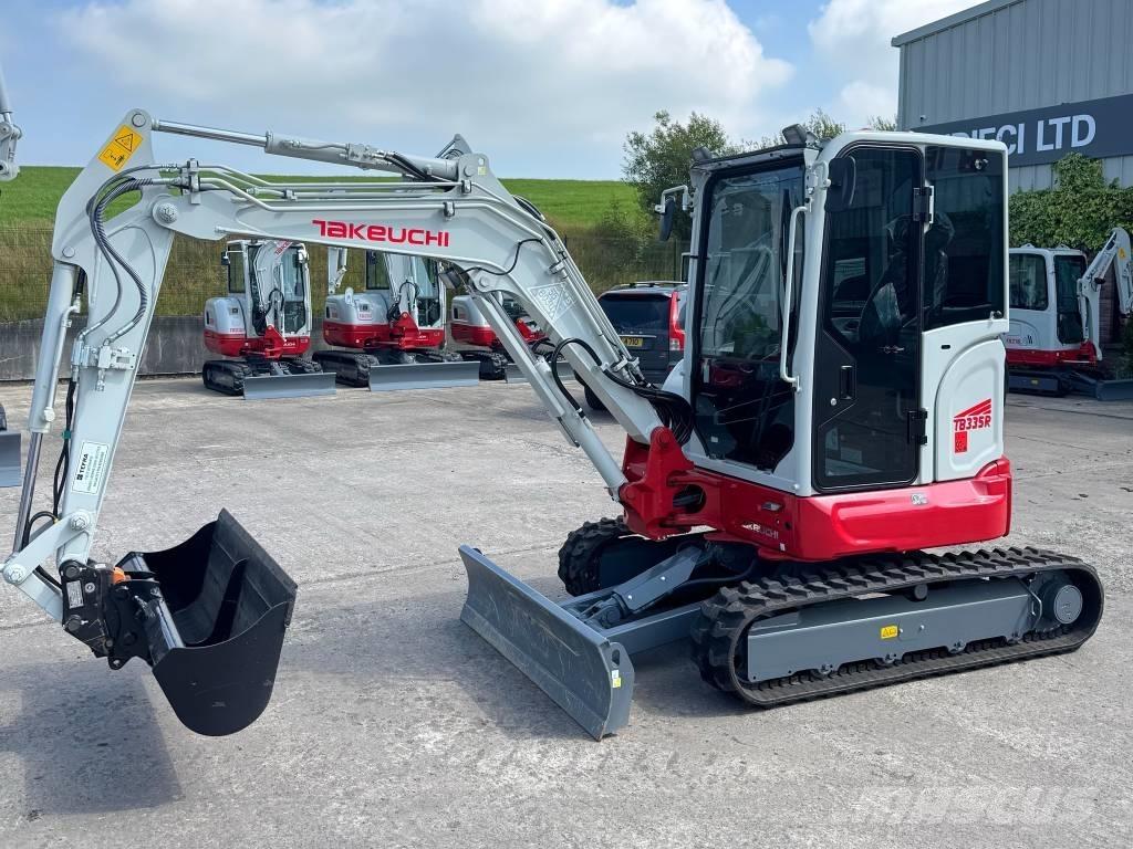 Takeuchi TB 335 R Mini ekskavatoriai < 7 t