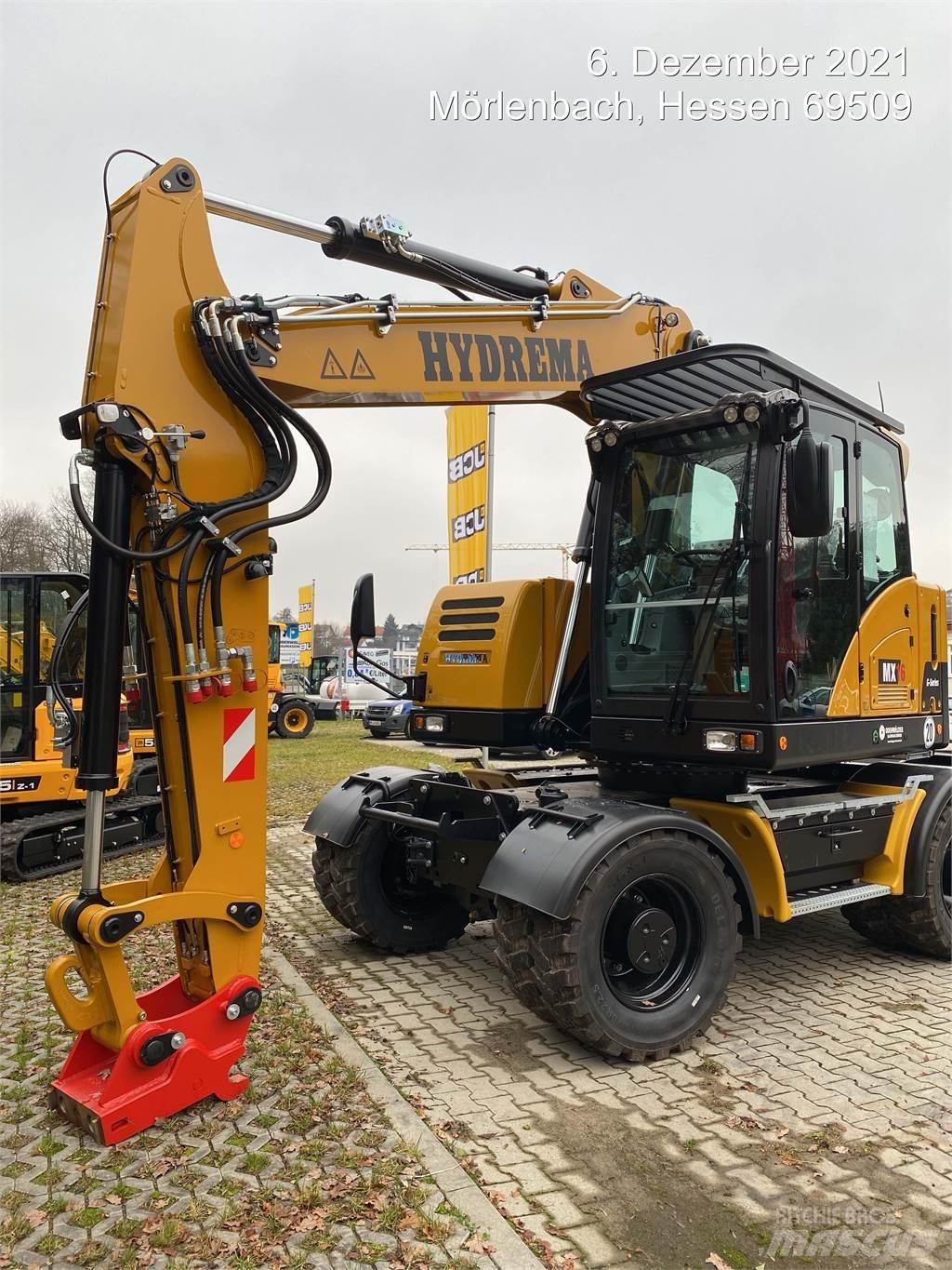 Hydrema MX16G Ratiniai ekskavatoriai