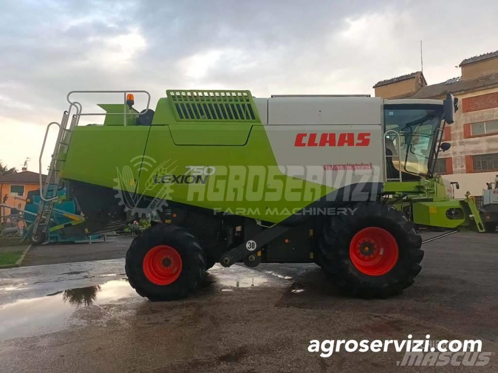 CLAAS Lexion 750 Derliaus nuėmimo kombainai