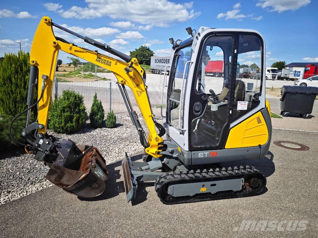 Wacker Neuson ET 18 Vikšriniai ekskavatoriai