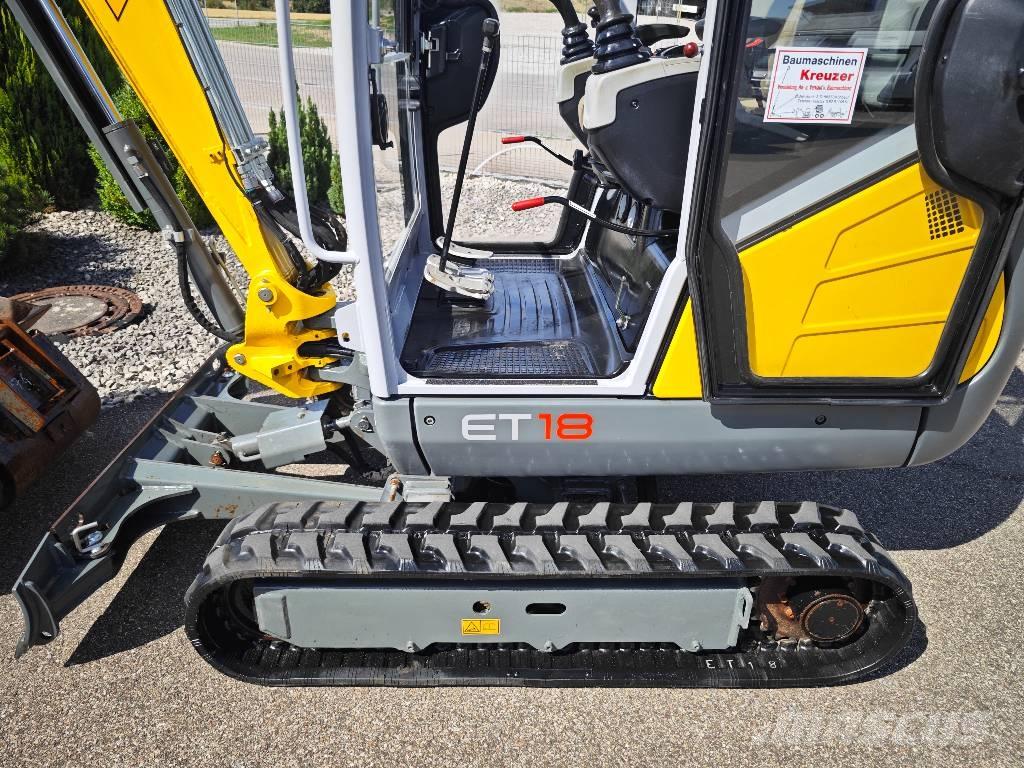 Wacker Neuson ET 18 Vikšriniai ekskavatoriai