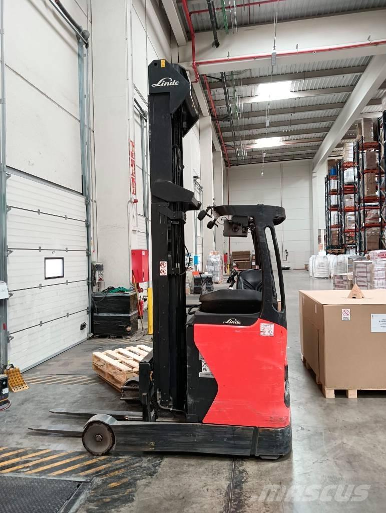 Linde R 16 Šakiniai krautuvai su prailgintu keltuvu