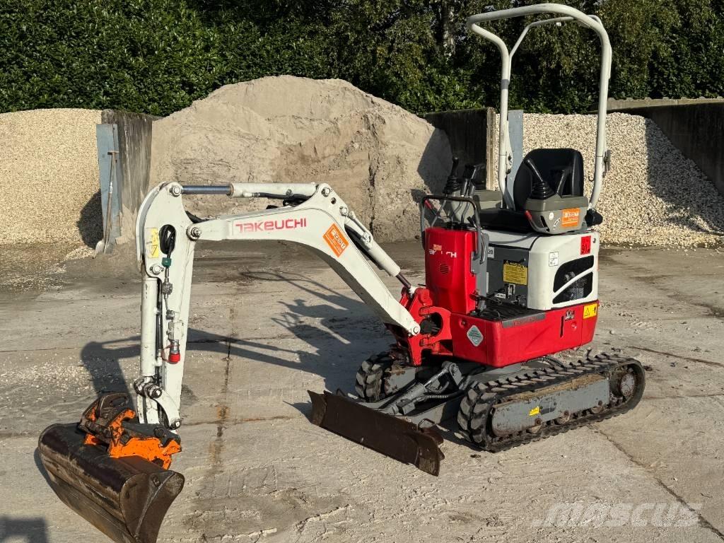 Takeuchi TB 210 R Mini ekskavatoriai < 7 t