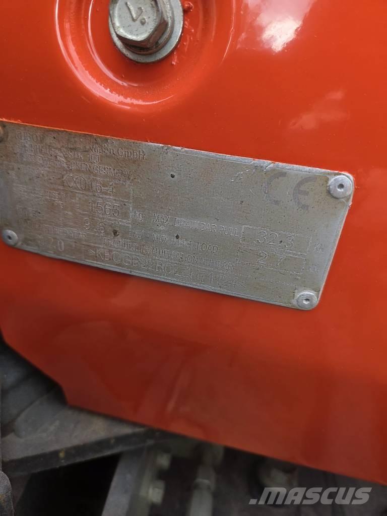 Kubota KX 016-4 Mini ekskavatoriai < 7 t