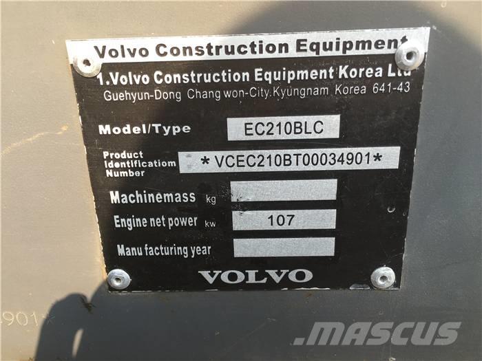 Volvo EC 210 B LC Vikšriniai ekskavatoriai