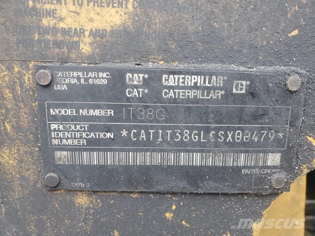 CAT IT38G Naudoti ratiniai krautuvai
