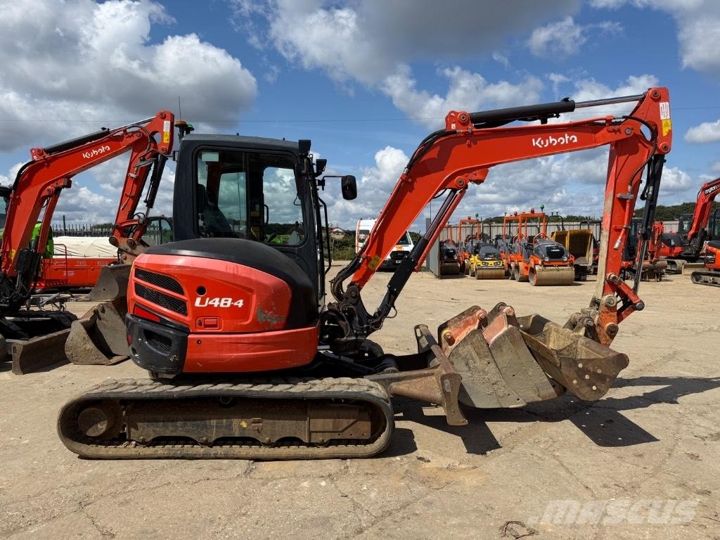 Kubota U 48 Mini ekskavatoriai < 7 t